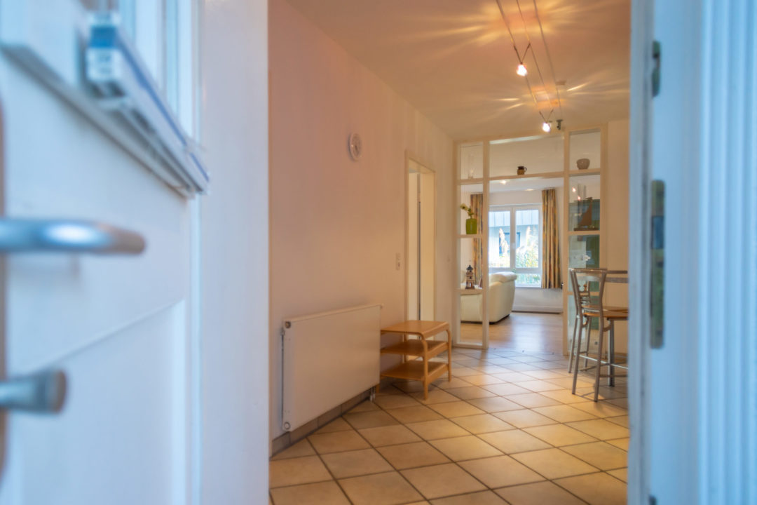 Eingangsbereich der Ferienwohnung Erdgeschoss