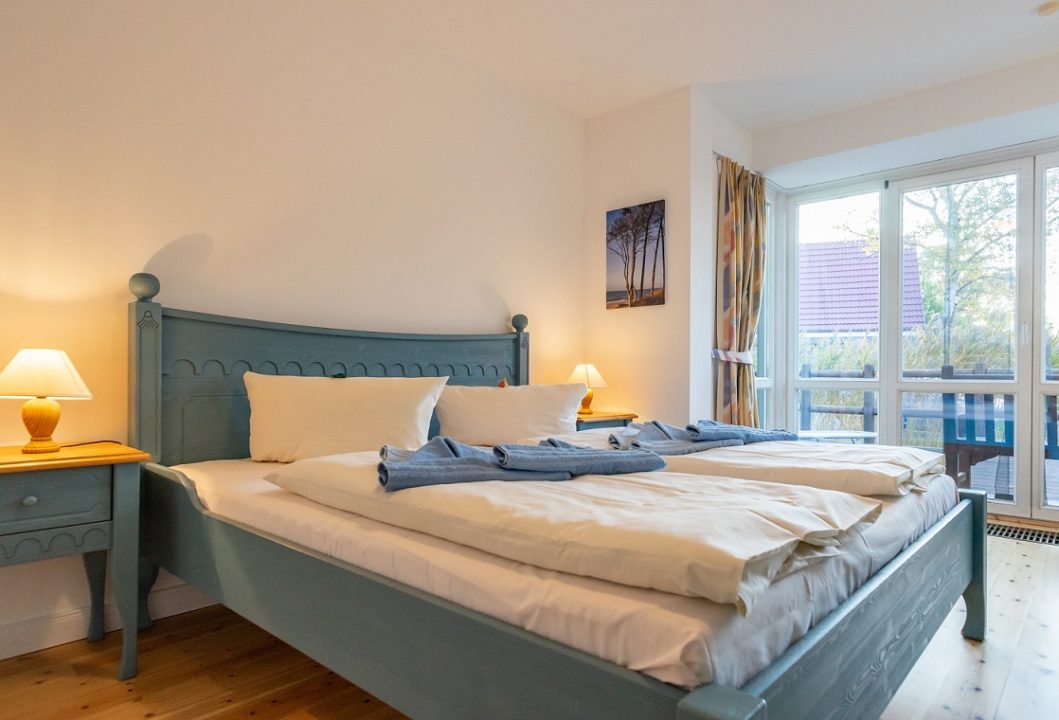 Schlafzimmer der Ferienwohnung Erdgeschoss