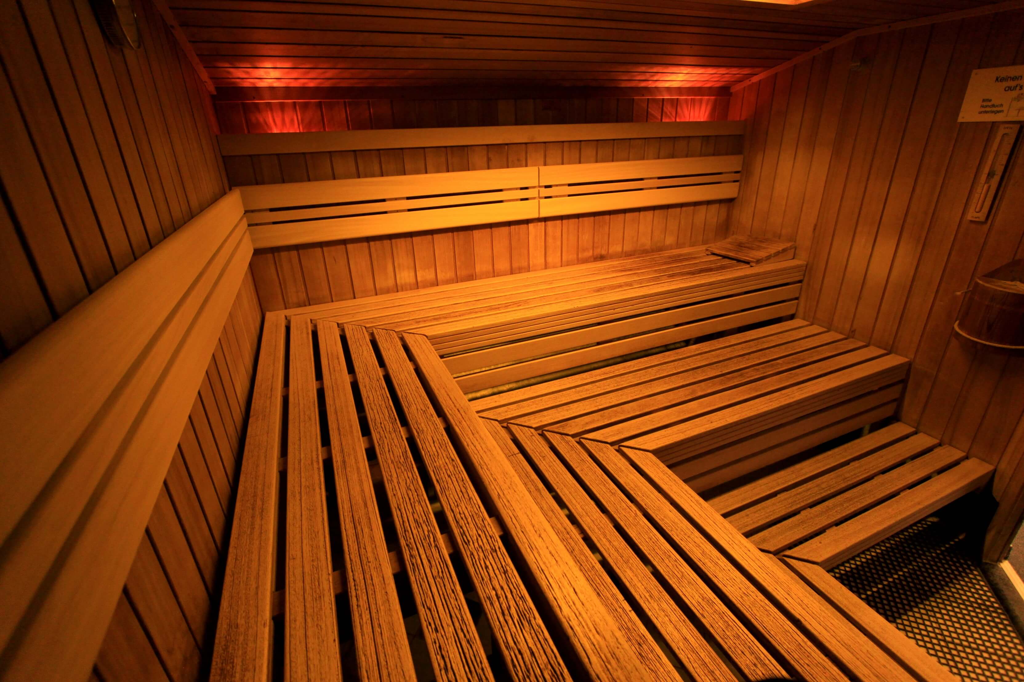 Sauna im KMC